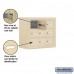 Salsbury Cell Phone Storage Locker - 3 Door High Unit (8 Inch Deep Compartments) - 9 A Doors - Sandstone - Surface Mounted - Master Keyed Locks